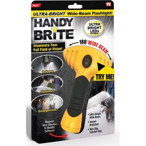 Venteo - Lampe de poche - HANDY BRITE - Noire et Jaune - Adulte (1/2)