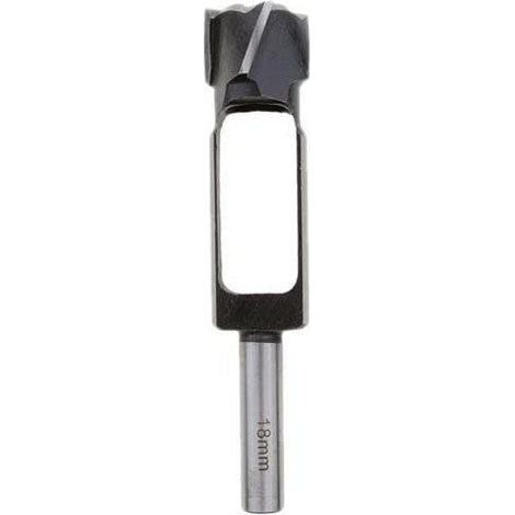 Coupe-bouchon en acier au carbone, outil de coupe de cheville, forets pour la fabrication de meubles en bois, outils de travail du bois 0,7 pouces (18mm)