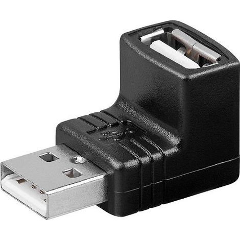Goobay GB68920 cambiador de género para cable USB 2.0 Negro (1/4)