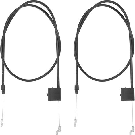2 câbles de commande de frein moteur 176556 pour tondeuses Sears Craftsman (1/5)