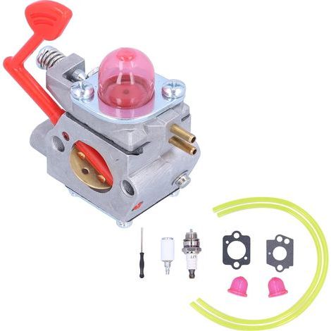 Kit de reemplazo de carburador para soplador de gasolina Artisan de 25 cc, 200 MPH y 430 CFM, con manguera de combustible y filtro de combustible. (1/5)
