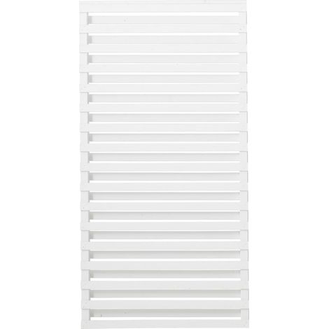 Plus Zaun Osaka 90 x 180 cm RAL 9010 Weiß