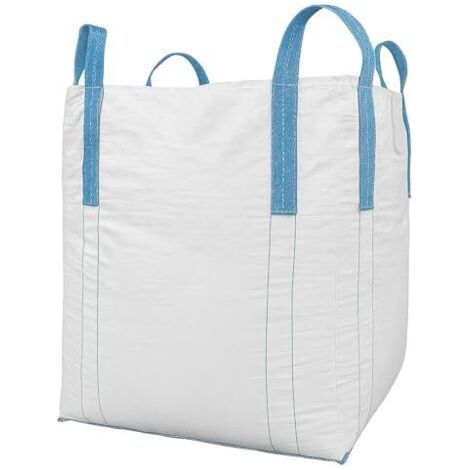 Großer Beutel 90 x 90 x 110 cm - Hohe Stabilität bis 1500 kg - Wegfall der BigBags mit 4 Schlaufen (BigBag, 1 Stück) (1/5)