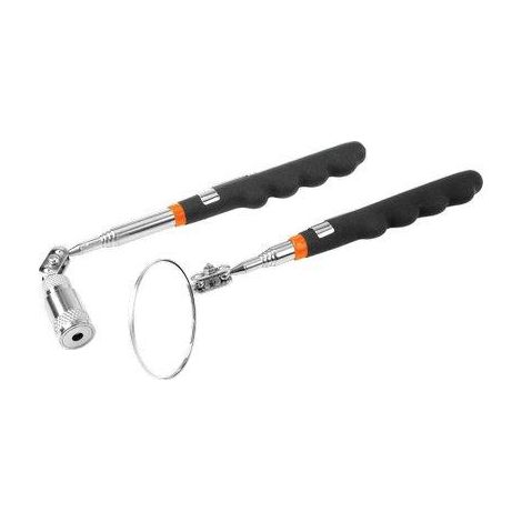 MAGNETE + SPECCHIETTO TELESCOPICI 722502 WOKIN - LED- 1 confezioni