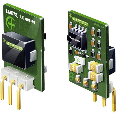Convertisseur CC/CC pour circuits imprimés Gaptec LMO7812-1.0 10070378 24 V/DC 12 V/DC 1 A 12 W Nbr. de sorties: 1 x 1 pc(s) X728981