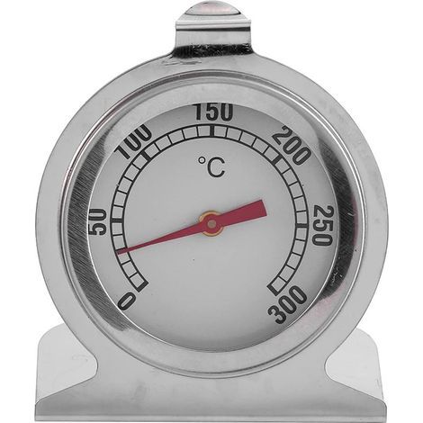 Lntyq Thermomètre De Four 0-300 °C, Thermomètre De Four En Acier Inoxydable Pour Four électrique/gaz, Thermomètre à Lecture Instantanée Pour Gril à Grand Cadran, Chef De Friture, Surveillance du Fumoi (1/5)