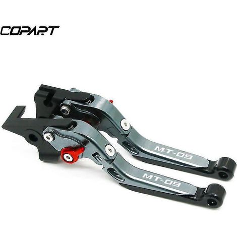 Für Yamaha MT-09, MT09, MT 09, FZ09, XSR900, Tracer900, GT 2014-2023 Motorrad CNC Verstellbare, klappbare und ausziehbare Brems- und Kupplungshebel – S 2021-2023 (1/5)