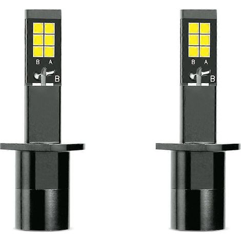 H1 Fog Light Bulb LED Amber+White Dual Color for Trucks Cars Lamps DRL Lights Kit Bulbs 9-32V 30W 3000LM ,H1 (1/5)