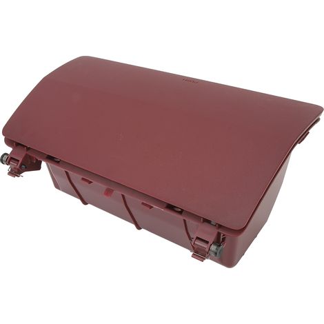 LHD 55042 0K020 Scatola portaoggetti per cruscotto interno, elegante organizer di ricambio per Toyota Hilux Vigo Rosso (1/5)