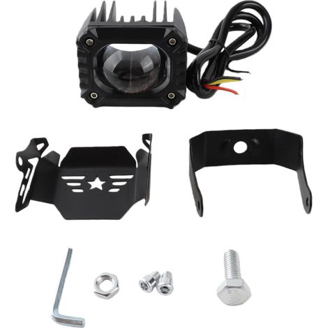 Hochleistungsfähiges, wasserdichtes und stoßfestes 4-Zoll-LED-Nebelscheinwerfer-Set in Schwarz für LKWs, PKWs und SUVs (1/5)