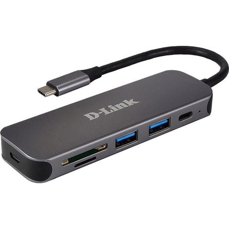 Hub USB D-Link DUB-2325 Gris (1/4)