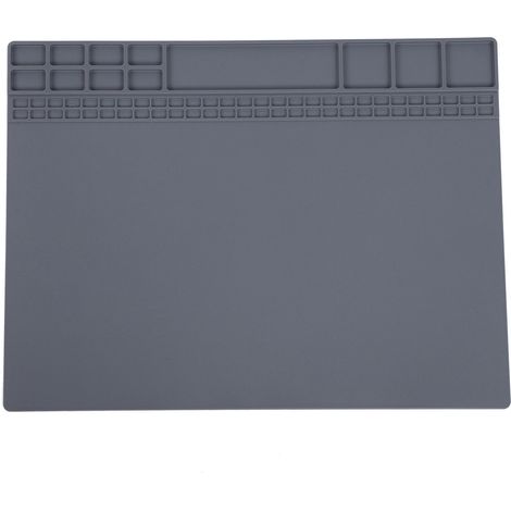Tapis de réparation magnétique en Silicone, résistant à la chaleur, pour ordinateur et téléphone, Station de soudure, 405x305x8mm
