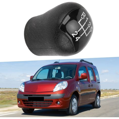 Robuster ABS-Schalthebel für manuelle Gangwahl für Renault Kangoo/Clio (2006–2008), schwarz (1/5)