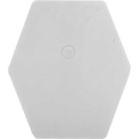 Stück sechseckiger PVC-Clip zur Befestigung von Seilen an Decks für Schlauchboote und Kajaks (1/5)