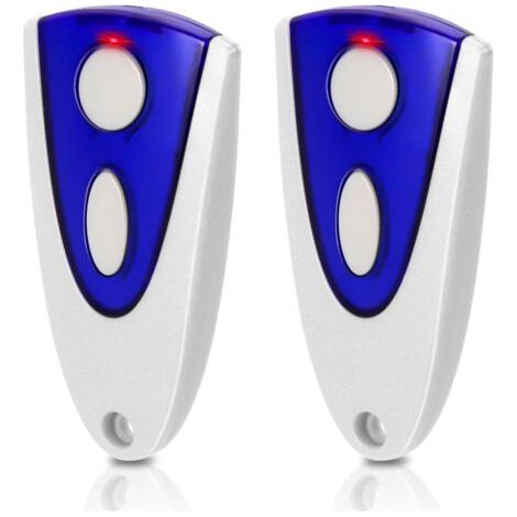 434,92MHz Telecommande Portail,Lot de 2 Telecommande Porte de Garage Compatible avec Novotron,Télécommande Novotron 502 MAX43-2 512 MIX43-2, 2 Canali,blu (1/5)