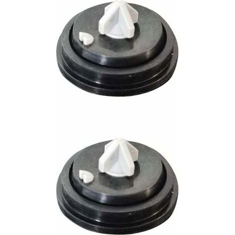 Lot de 2 Rondelles de Diaphragme en Caoutchouc de Rechange Compatibles,Rondelles de Diaphragme de Soupape,Membrane pour Robinet Flott,Valves à Flott,Membrane Joint pour Robinet Flott,
