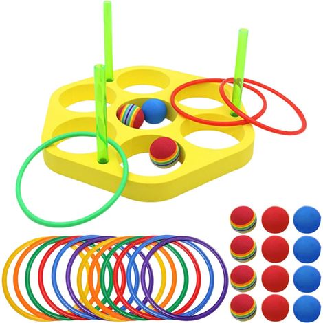 Jeu De Lancer pour Piscine - Ballons Flottants en Mousse pour Sports (1/5)