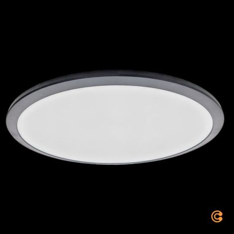 [GEBRAUCHT] B-Ware Nordlux Deckenleuchte Oja LED Lampe dimmbar schwarz warmweiß 600x600mm 38W (1/2)