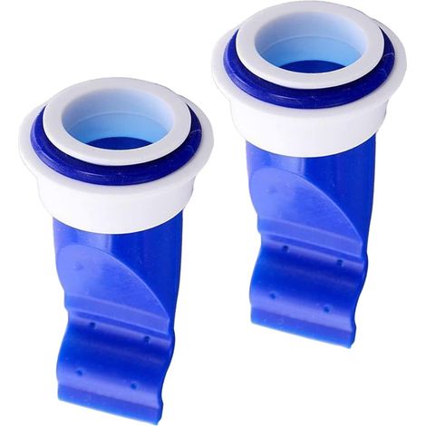 Lot de 2 bouchons de vidange de sol de douche anti-odeurs en silicone anti-refoulement pour cuisine, salle de bain, maison, baignoire, évier (1/5)
