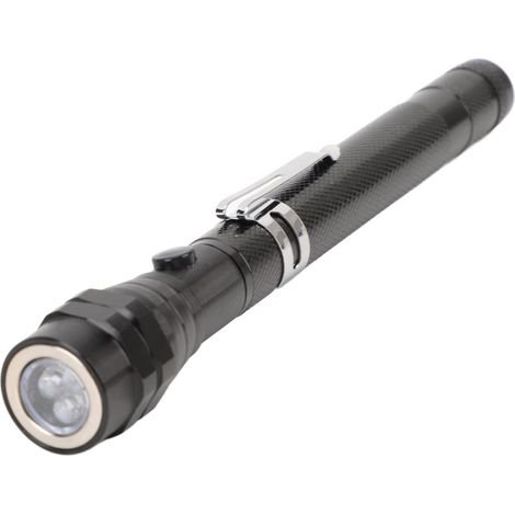 Lampe de poche magnétique télescopique extensible, outil de ramassage rotatif à 360 degrés, Gadgets sympas, cadeau (1/5)