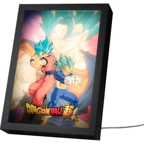 Grupo Erik Cuadro Dragon Ball Manga - Marco Dragon Ball Super Luz Led