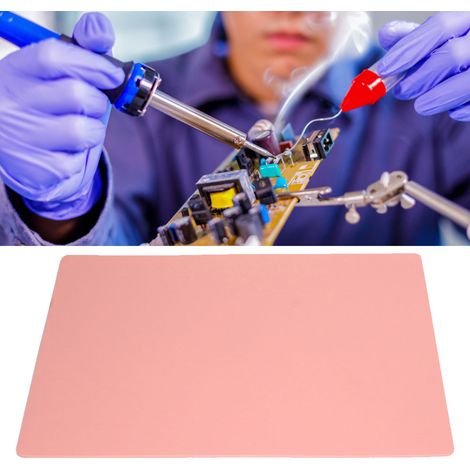 Rosa Silikon-Wärmedämmmatte zur Reparatur industrieller elektronischer Leiterplatten (5003505 mm) (1/5)