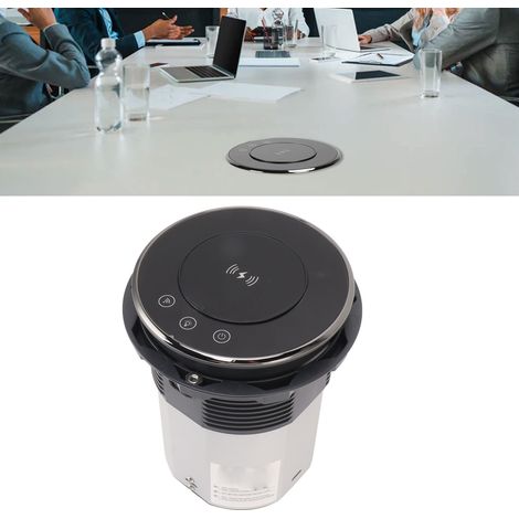 Enchufe inteligente y automático para cocina y oficina con 3 puertos y USB, fabricado en aluminio, compatible con Tuya y Smart Life. (1/5)