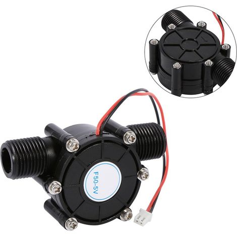 Generatore a turbina idraulica ad alta potenza da 10 W, strumento di ricarica micro idroelettrica, corrente continua 5 V (1/5)