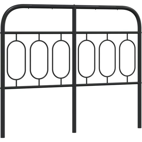 Tête de lit,Panneau décoratif métal noir 120 cm CFW5256514 (1/5)