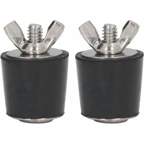 Bouchons en caoutchouc pour piscine, lot de 2. Bouchons coniques pour l'hivernage des piscines. Accessoires de piscine. 25 mm (HK) (1/5)