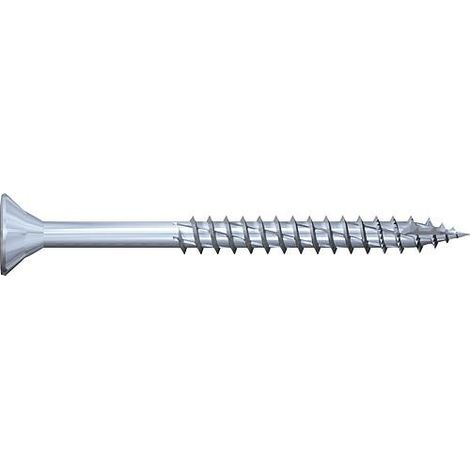 Vis à tête fraisée Jet-Fast® bleu-galvanisé - Silverline 5.0 x 40 TG UE: 200
