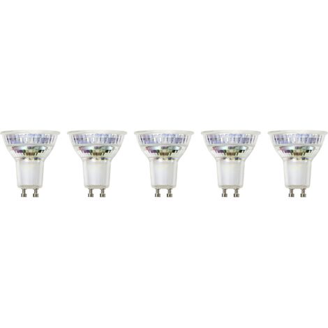 Sygonix SY-6829294 LED CEE A (A - G) GU10 Globe (mini) 2 W = 50 W blanc chaud (Ø x H) 50 mm x 54 mm (1/4)