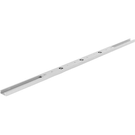 Barra de inglete, aleación de aluminio, longitud ajustable, 880 mm (1/2)