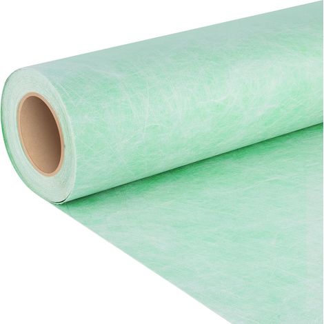 Membrane imperméable 34,5 m² pour découplage Rouleau de tissu en polyéthylène 30 m x 1,15 m, 0,6 mm d'épaisseur. Pour douche/salle de bain/sous-couche de carrelage/hammam. (1/5)