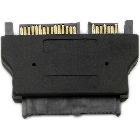Adaptateur convertisseur SATA 22 broches femelle vers Micro SATA 16 broches mâle 1,8 pouce 3,3 V (1/5)
