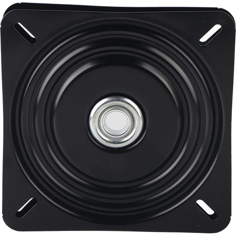Base de rotation carrée universelle 360° pour meubles, plaque pivotante en acier, 25 cm, accessoire domestique (1/5)