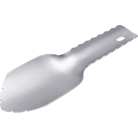 Pelle Portable En Aluminium - Outil Léger Pour Camping Et Randonnée - Avec Dents De Coupe - Usage Extérieur - 1 Pièce (1/5)