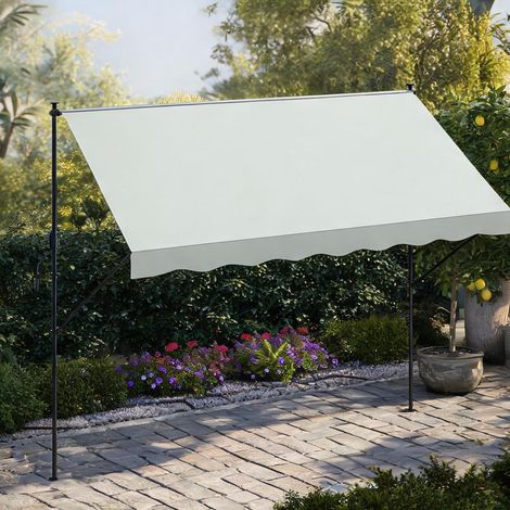 Store banne réglable de 210 à 310 cm 300 x 175 x 310 cm (1/5)