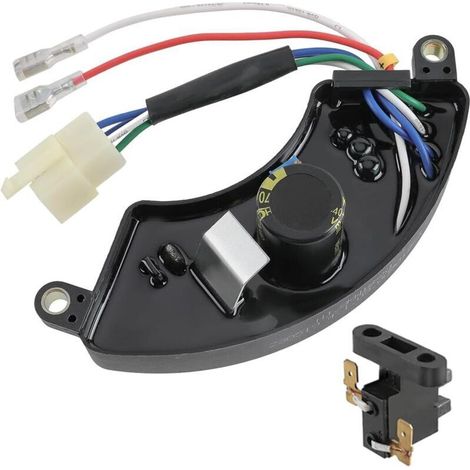 Régulateur-Redresseur Automatique Tension AVR 5-9,9 kW - Compatible Predator Honda Champion Generac 5000-9500 W 338-459 cm³ - Pièces Rechange Générateurs