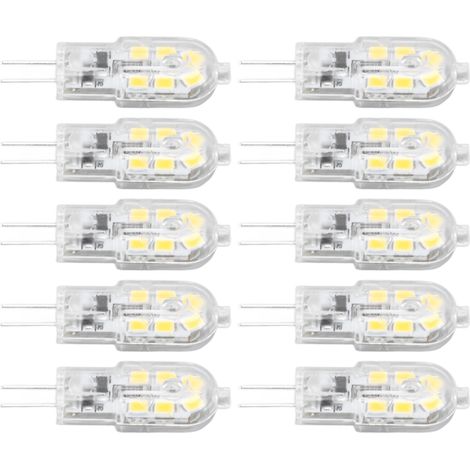 Confezione da 10 lampadine LED G4 dimmerabili, alto CRI, luce brillante per illuminazione domestica e per armadi [GIU]-AquaForge (1/5)
