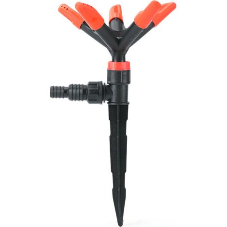 360° drehbare Düse, automatischer Rasensprenger, Rasensprenger, Bewässerung, Blumenbewässerung, Gemüsebewässerung, Gartenberegnung, Rasenbewässerung (1/5)