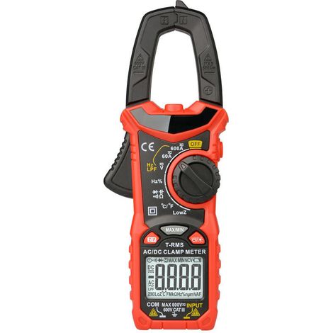 Pince ampèremétrique numérique monobloc HT206D multimètre professionnel haute précision pince ampèremétrique numérique intelligente AC et DC-7548151mm (1/4)