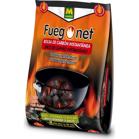SAC BRIQUETTE CHARBON INSTANTANÉE