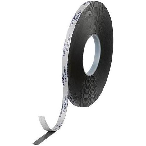 Biadesivo Nastro 7076 18M X 25Mm Nero (A 3)