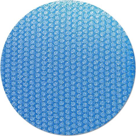 Bâche à bulles solaire pour piscine 152cm, rectangulaire ou ronde, anti-évaporation (1/5)