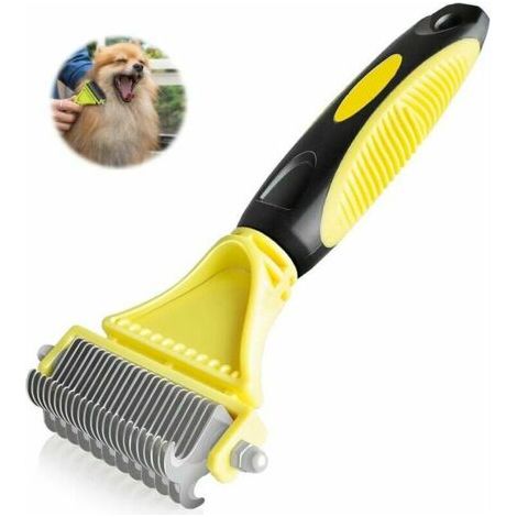 Filiyano-Brosse pour chien et chat, peigne démêlant professionnel pour chiens et chats à poils longs, râteau de toilettage pour chiens et chats (1/5)