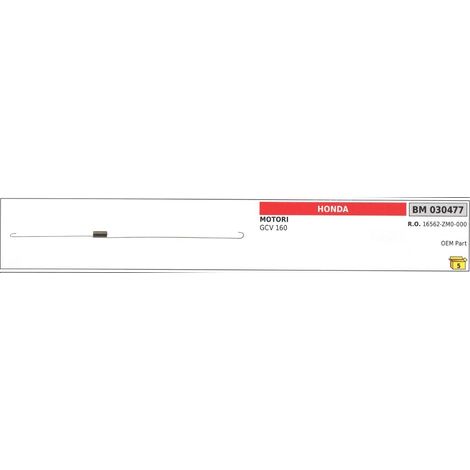 Resorte de retorno de gas HONDA para motor GCV 160 030477