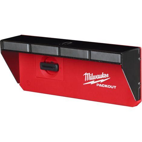 Milwaukee Packout Mensola Magnetica nera robusta