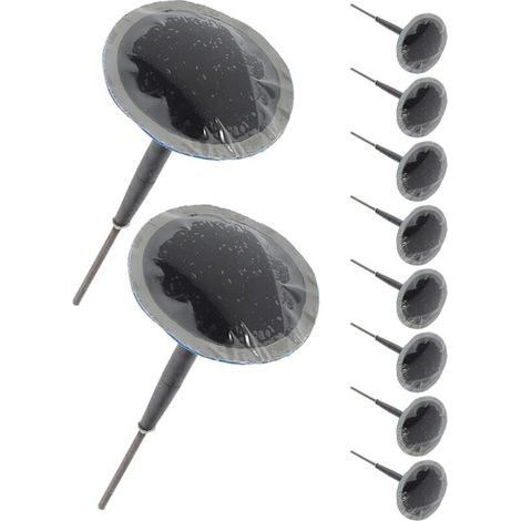 24 Stück pilzförmige Nagelstopfen zur Reparatur von Autoreifen, Gummiflicken für Autos, Motorräder, Lkw, Busse, Reifenreparatur, Werkzeugset (1/5)