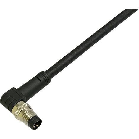 BKL Electronic 2700030 Câble de raccordement M8 mâle, coudé 2 m Nombre de pôles: 4 1 pc(s) C745552 (1/2)